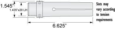 B7 Master Feed Finger, 1-1/4'' Capacity, Acme-Gridley, DI